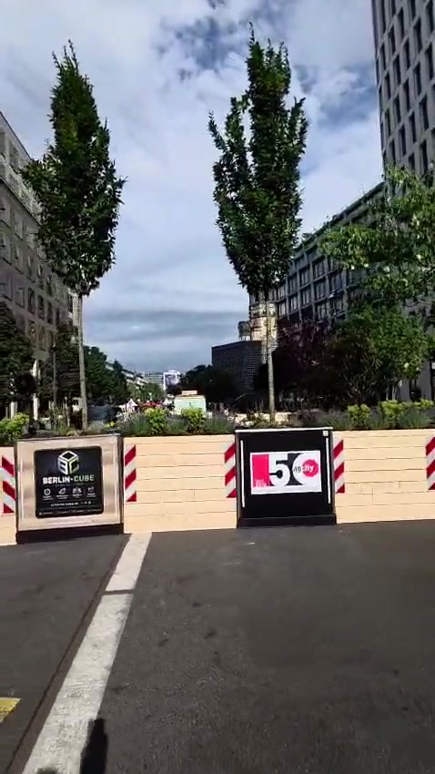 BERLIN ─ CUBE · Kantstraße · Pilotprojekt